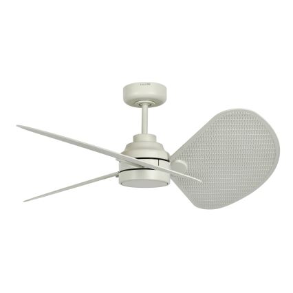 Lucci Air 21325449 - LED-dimmbarer Deckenventilator SABLE 1xGX53/12W/230V 3000/4000/5000K Ø 91,5 cm cremefarben + mit Fernbedienung