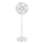 Lucci Air 21326449 - Standventilator GLIDE, 36 W/230 V, Ø 45 cm, weiß