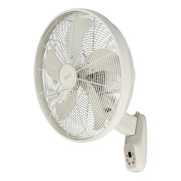 Lucci Air 21326649 - Wandventilator GLIDE 36W/230V, Durchmesser 45 cm, weiß + Fernbedienung