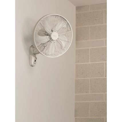 Lucci Air 21326649 - Wandventilator GLIDE 36W/230V, Durchmesser 45 cm, weiß + Fernbedienung