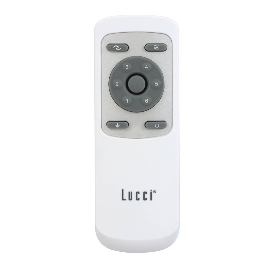 Lucci air 213300 - Dimmbarer LED-Deckenventilator UNIONE 1xGX53/12W/230V braun + Fernbedienung