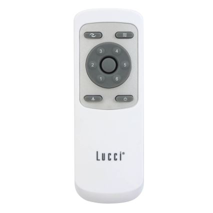 Lucci air 213301 - Dimmbarer LED-Deckenventilator UNIONE 1xGX53/12W/230V braun/glänzendes Chrom + Fernbedienung