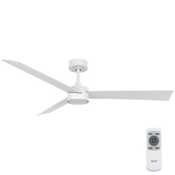 Lucci air 21610349 - Dimmbarer LED-Deckenventilator CLIMATE 1xGX53/12W/230V weiß + Fernbedienung