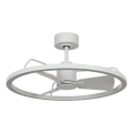 Lucci Air 21612286 - Dimmbarer LED-Deckenventilator CESSNA LED/36W/230V 3000/4000/5000K weiß + Fernbedienung