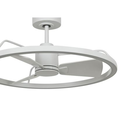 Lucci Air 21612286 - Dimmbarer LED-Deckenventilator CESSNA LED/36W/230V 3000/4000/5000K weiß + Fernbedienung