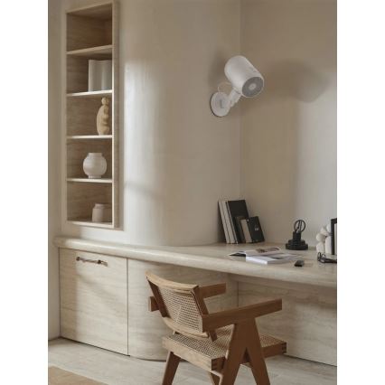 Lucci Air 21612549 - Wandventilator JET 32W/230V weiß + Fernbedienung