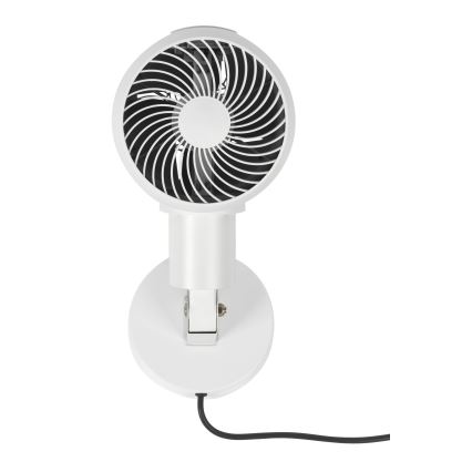 Lucci Air 21612549 - Wandventilator JET 32W/230V weiß + Fernbedienung