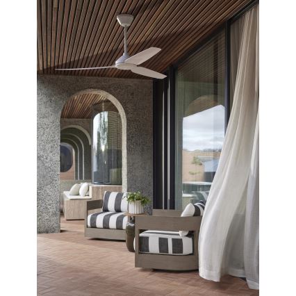 Lucci air 21616249 - Deckenventilator POLIS IP55 weiß + Fernbedienung