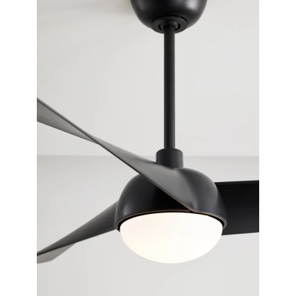 Lucci Air 21617149 - LED-dimmbarer Deckenventilator OSPREY 1xGX53/12W/230V Ø 132 cm schwarz + Fernbedienung