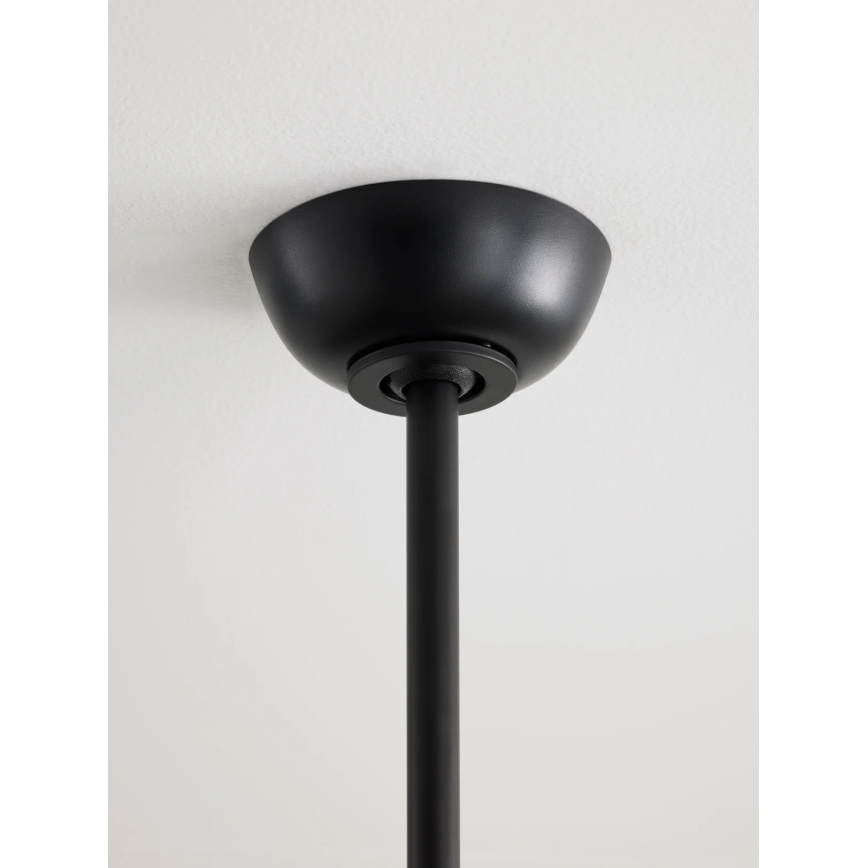 Lucci Air 21617149 - LED-dimmbarer Deckenventilator OSPREY 1xGX53/12W/230V Ø 132 cm schwarz + Fernbedienung