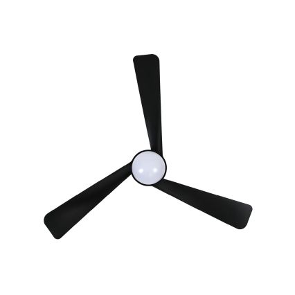 Lucci Air 21617149 - LED-dimmbarer Deckenventilator OSPREY 1xGX53/12W/230V Ø 132 cm schwarz + Fernbedienung