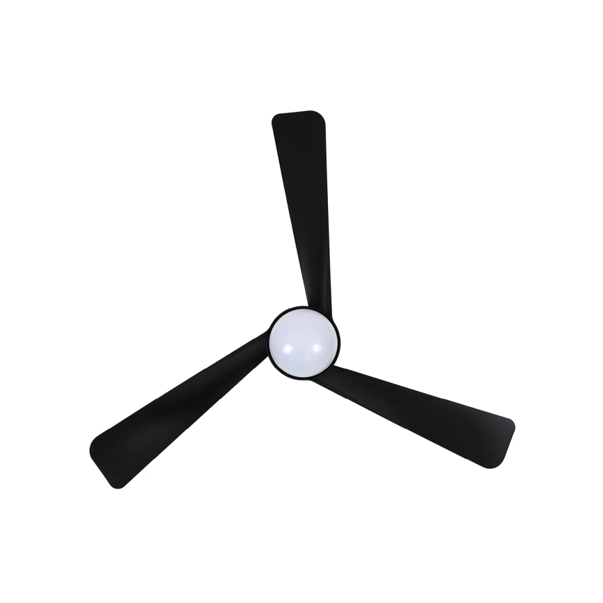 Lucci Air 21617149 - LED-dimmbarer Deckenventilator OSPREY 1xGX53/12W/230V Ø 132 cm schwarz + Fernbedienung