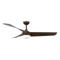 Lucci Air 21617249 - LED-dimmbarer Deckenventilator OSPREY 1xGX53/12W/230V Ø 132 cm Bronze + Fernbedienung