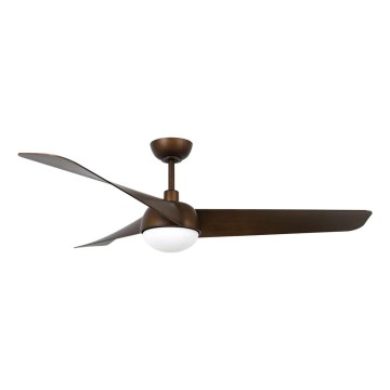 Lucci Air 21617249 - LED-dimmbarer Deckenventilator OSPREY 1xGX53/12W/230V Ø 132 cm Bronze + Fernbedienung