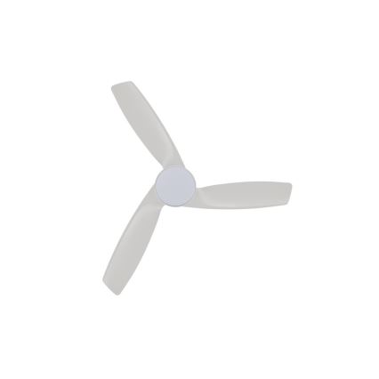 Lucci Air 513073 - LED dimmbarer Deckenventilator BRONX LED/18 W/230 V 3000/4000/6000 K Ø132 cm weiß + Fernbedienung