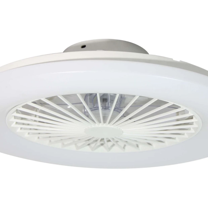 Lucci Air 513200 - Dimmbare LED-Deckenleuchte mit Ventilator OSLO LED/20W/230V 3000/4500/6500K weiß + Fernbedienung