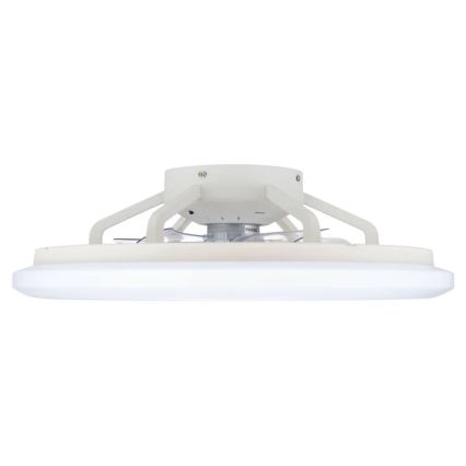 Lucci Air 513200 - Dimmbare LED-Deckenleuchte mit Ventilator OSLO LED/20W/230V 3000/4500/6500K weiß + Fernbedienung