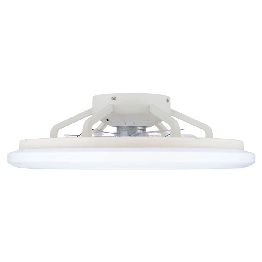 Lucci Air 513200 - Dimmbare LED-Deckenleuchte mit Ventilator OSLO LED/20W/230V 3000/4500/6500K weiß + Fernbedienung