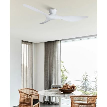 Lucci Air 514030 - Deckenventilator KOTARA Ø 137 cm weiß + Fernbedienung