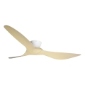 Lucci Air 514031 - Deckenventilator KOTARA Ø 137 cm beige/weiß + Fernbedienung