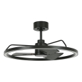 Lucci Air 516124 - Dimmbarer LED-Deckenventilator CESSNA LED/36W/230V 3000/4000/5000K schwarz + Fernbedienung