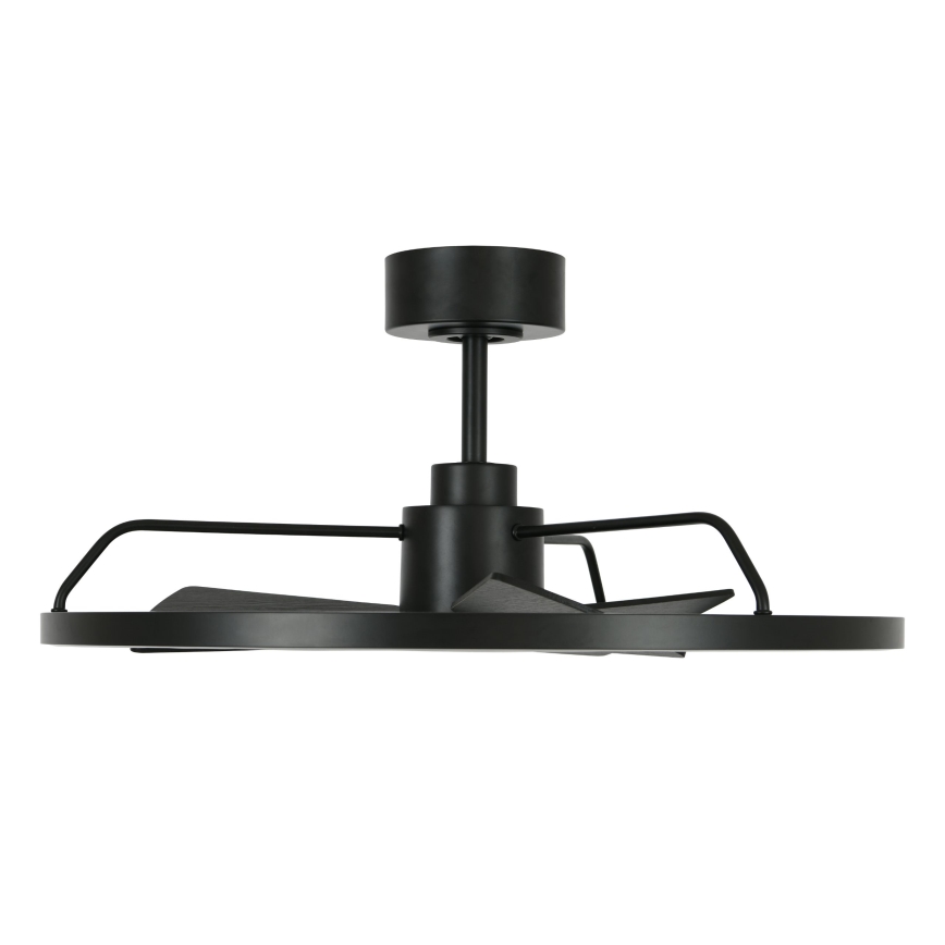 Lucci Air 516124 - Dimmbarer LED-Deckenventilator CESSNA LED/36W/230V 3000/4000/5000K schwarz + Fernbedienung