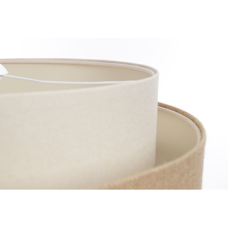 Deckenleuchte an Kabel DOBLO 1xE27/60W/230V beige/creme