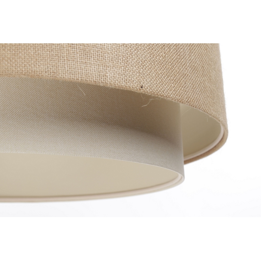 Deckenleuchte an Kabel DOBLO 1xE27/60W/230V beige/creme