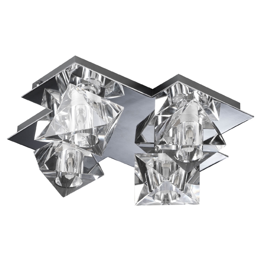 Luxera 1545 - Ersatzglas für Hängeleuchte, Tischleuchte, Deckenleuchte und Wandleuchte BAIKO G9