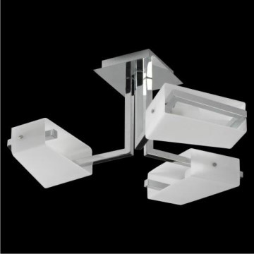 Luxera 1595 - Ersatzglas für Deckenleuchte RONDA G9