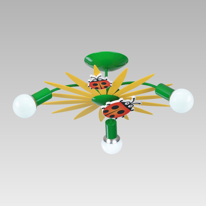 Luxera 28033 - Kinderleuchte QUETT 3xE27/40W/230V