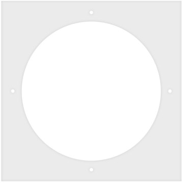 Luxera 31027 - Ersatzglas für die Deckenleuchte PUEBLO E27