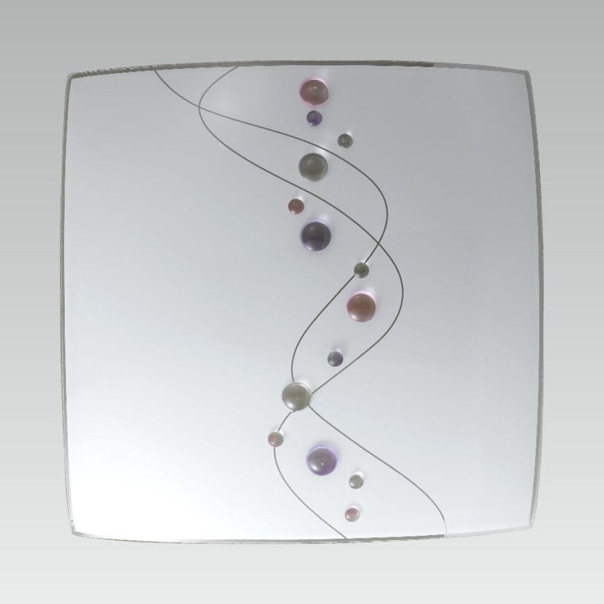 Luxera 45092 - Ersatzglas für Deckenleuchte TAO PINK E27