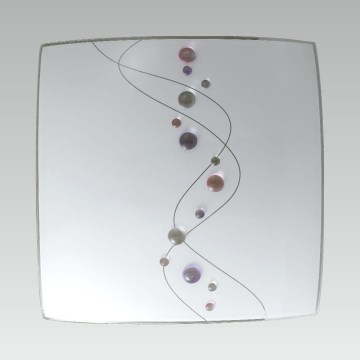 Luxera 45092 - Ersatzglas für die Deckenleuchte TAO PINK E27