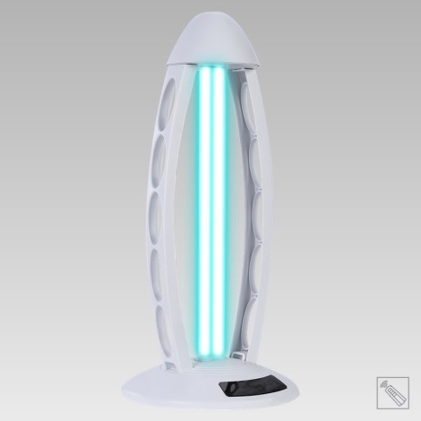 Luxera 70416 - Keimtötende Desinfektionslampe mit Ozon UVC/38W/230V+FB