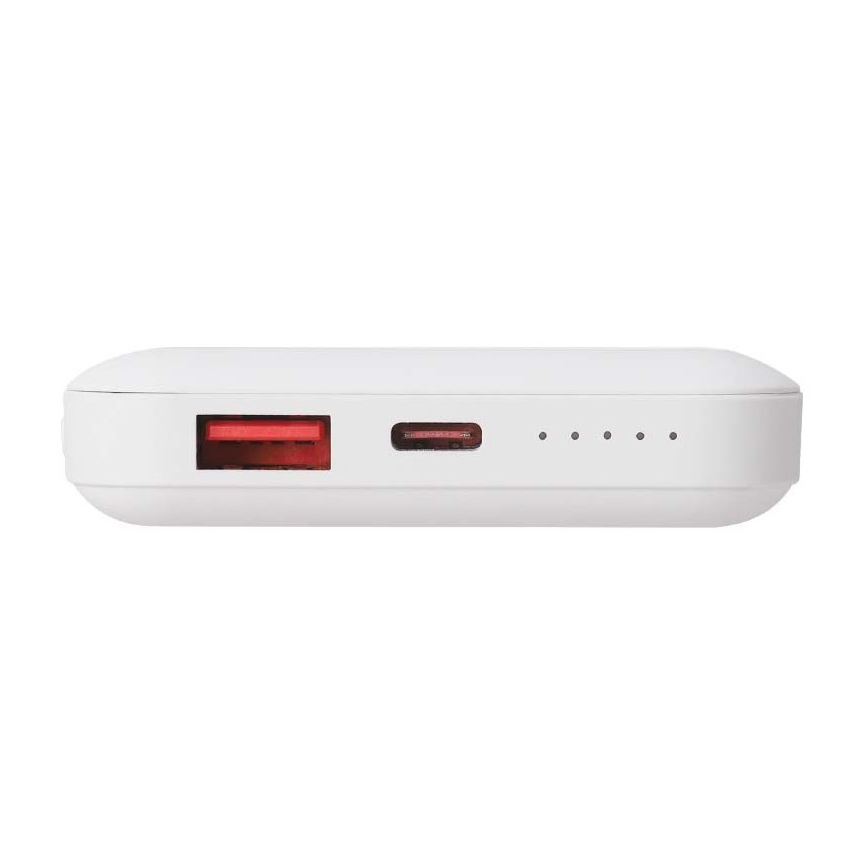 Magnetische Powerbank mit kabelloser Aufladung Power Delivery 10 000mAh/20W/3,7V weiß