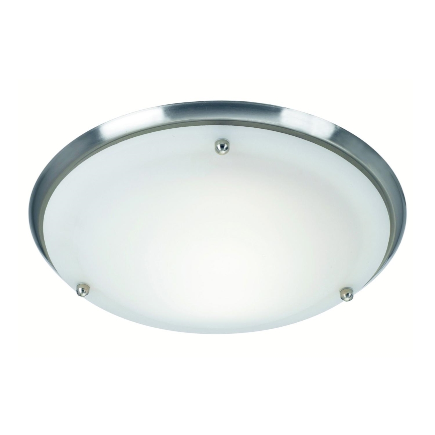 Markslöjd 102527 - Deckenleuchte für Badezimmer ARE 1xE27/60W/230V IP44 matt Chrom