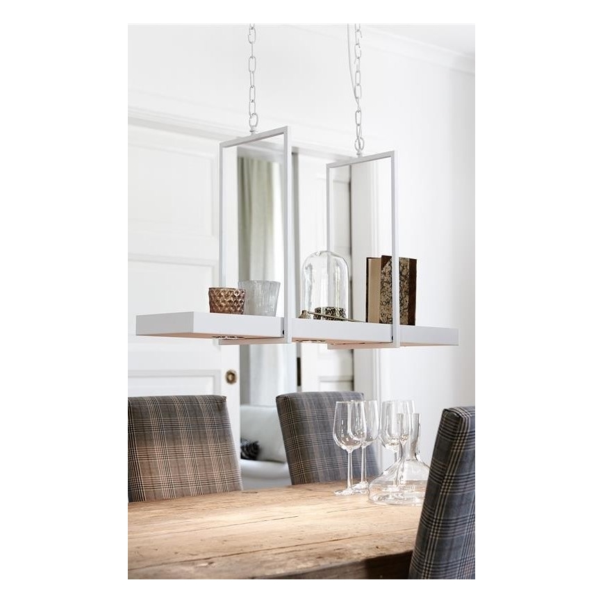 Markslöjd 106124 - LED Dimmbare Hängeleuchte TRAY 3xLED/3W/230V weiß