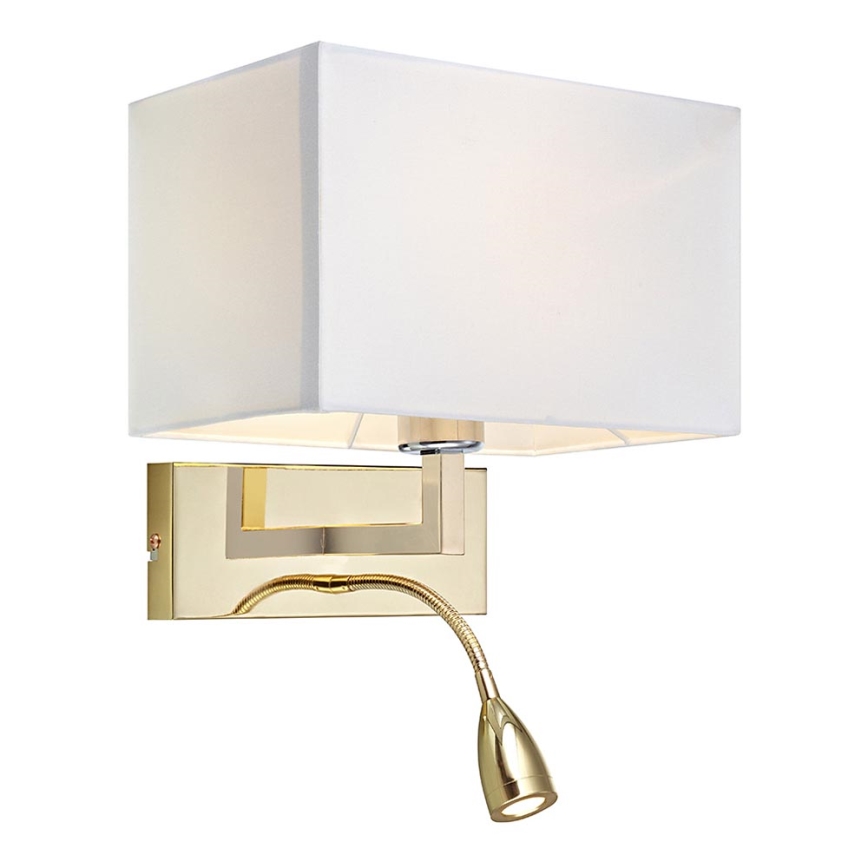 Markslöjd 106308 - LED-Wandleuchte SAVOY LED/3W+E27/60W/230V