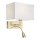 Markslöjd 106308 - LED-Wandleuchte SAVOY LED/3W+E27/60W/230V