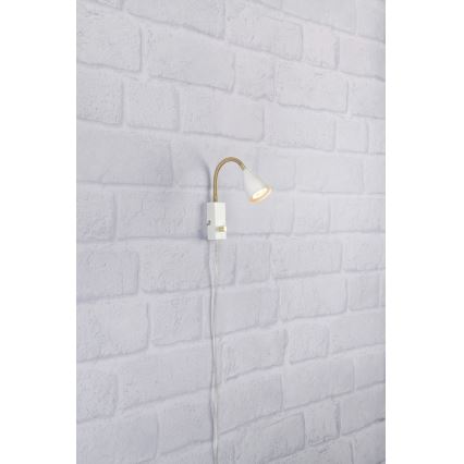 MarStücklöjd 106588 - Dimmbare Wandleuchte CIRO 1xGU10/7W/230V weiß