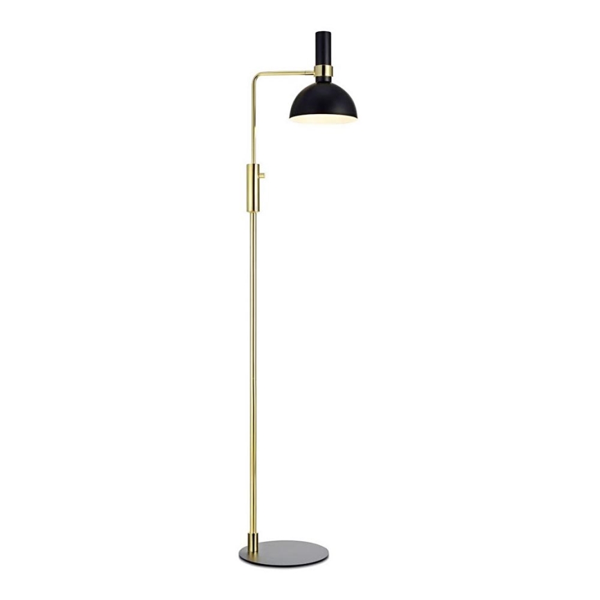 Markslöjd 106972 - Dimmbare Stehlampe LARRY 1xE27/60W/230V schwarz/gold