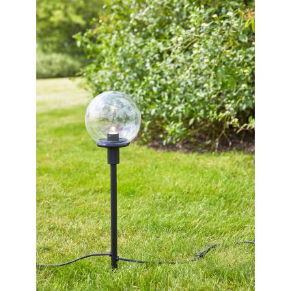 Markslöjd 107283 - LED Außenleuchte GARDEN24 LED/3W/24V 60 cm IP44 schwarz/klar