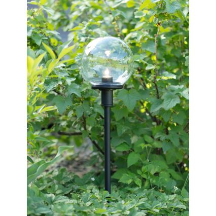 Markslöjd 107283 - LED Außenleuchte GARDEN24 LED/3W/24V 60 cm IP44 schwarz/klar