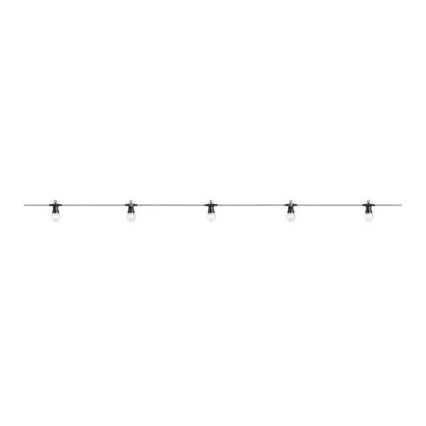 Markslöjd 107292 - Dekorative LED-Outdoor-Lichterkette GARLAND GARDEN 10xLED 5,5m IP44