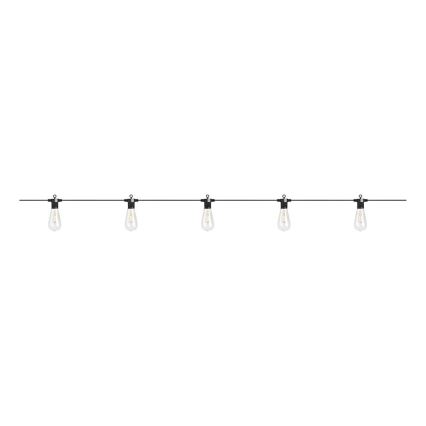 Markslöjd 107293 - LED Außen-Dekolichterkette GIRLANDA GARDEN 10xLED 5,5m IP44