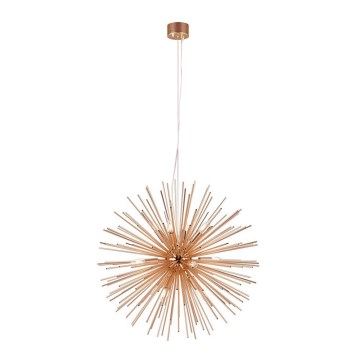 Markslöjd 107752 - Hängeleuchte SOLEIL 12xE14/20W/260V Roségold