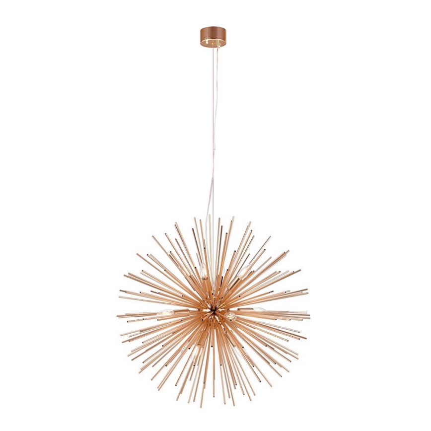 Markslöjd 107752 - Hängeleuchte SOLEIL 12xE14/20W/260V Roségold