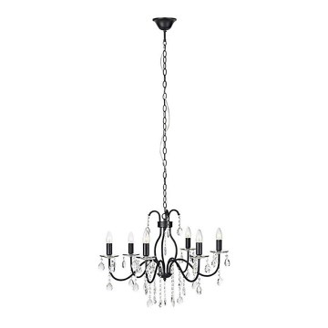 Markslöjd 107760 - Kette-Kronleuchter  MARY 6xE14/40W/230V