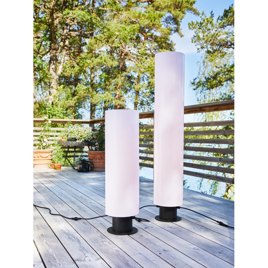 Markslöjd 107986 - LED Außenleuchte GARDEN24 LED/20W/24V 110 cm IP44 schwarz